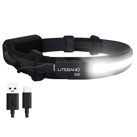 Liteband ACTIV 520 Lumen wide-beam headlamp LBA520-L18N